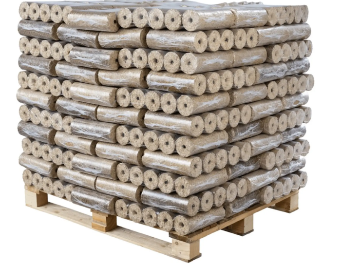 Biomac Weichholz-Briketts TURBO hell (100 Stück je 10kg), 1329